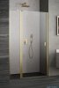 Radaway Nes Dwj II Brushed Gold drzwi wnękowe 80cm lewe szczotkowane złoto 10036080-99-01L